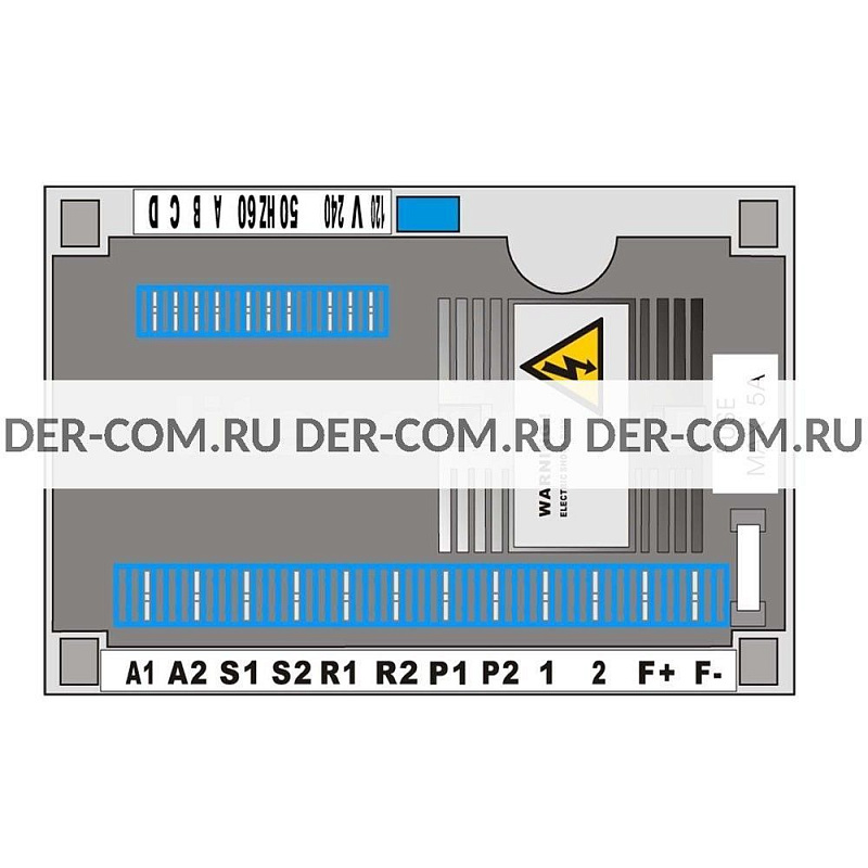 Регулятор напряжения avr etc-2 для генераторов evotec ДизельЭнергоРесурс